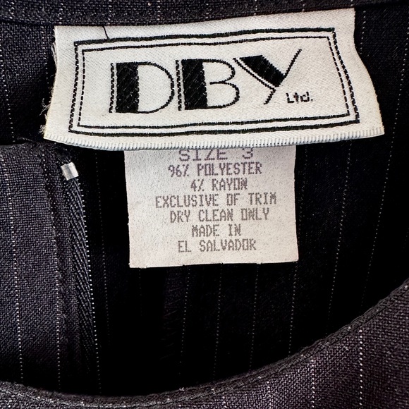 DBY JACKET DRESS - 2 PIECE SUIT. SIZE 3 - Picture 3 of 3